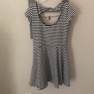 m american eagle outfitters striped dress